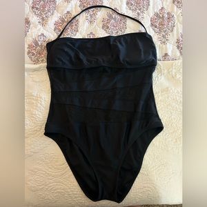Black Mesh One Piece (XL)